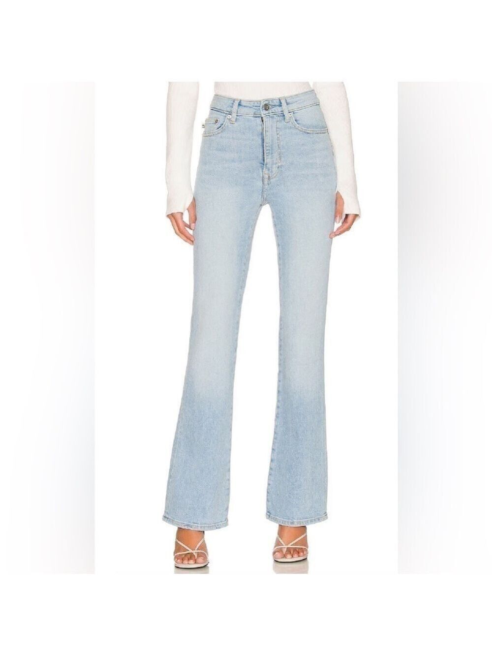 L + F GREYSON ULTRA HIGH RISE SLIM BOOT Size 30